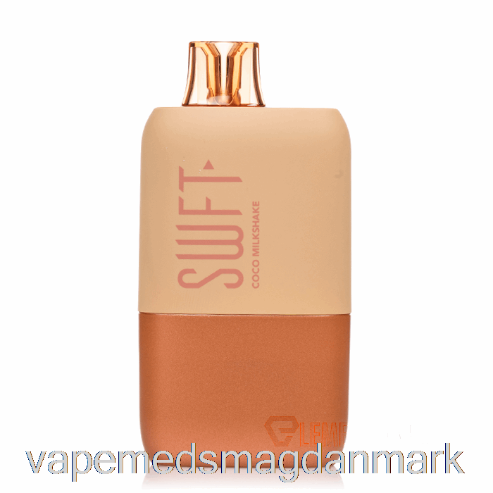 Vape Uden Nikotin Swft Icon 7500 Smart Display Engangs Coco Milkshake